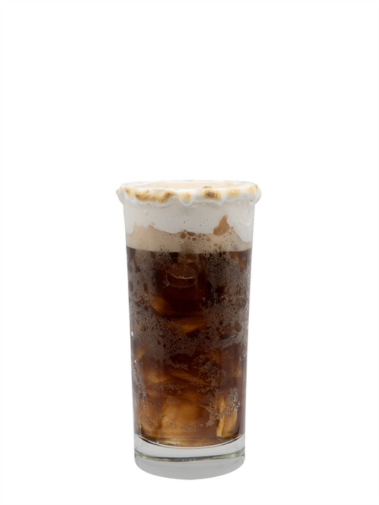 Dirty Soda de Toffee de Mantequilla y Malvavisco