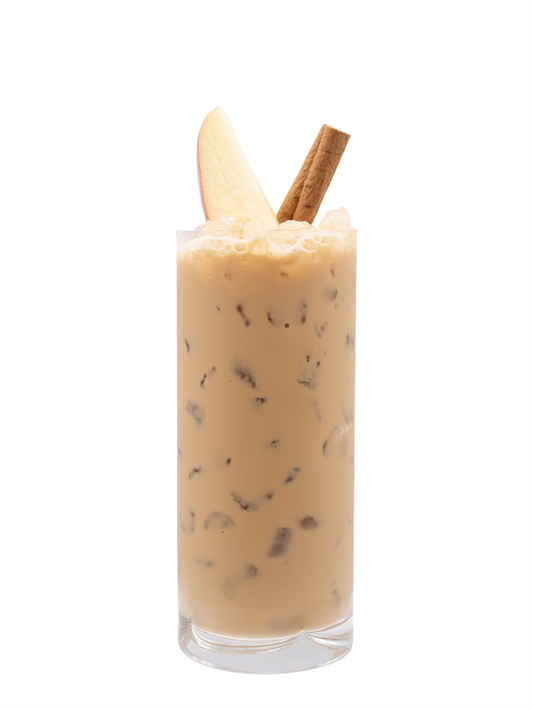 Espresso batido con manzana especiada (por lotes)
