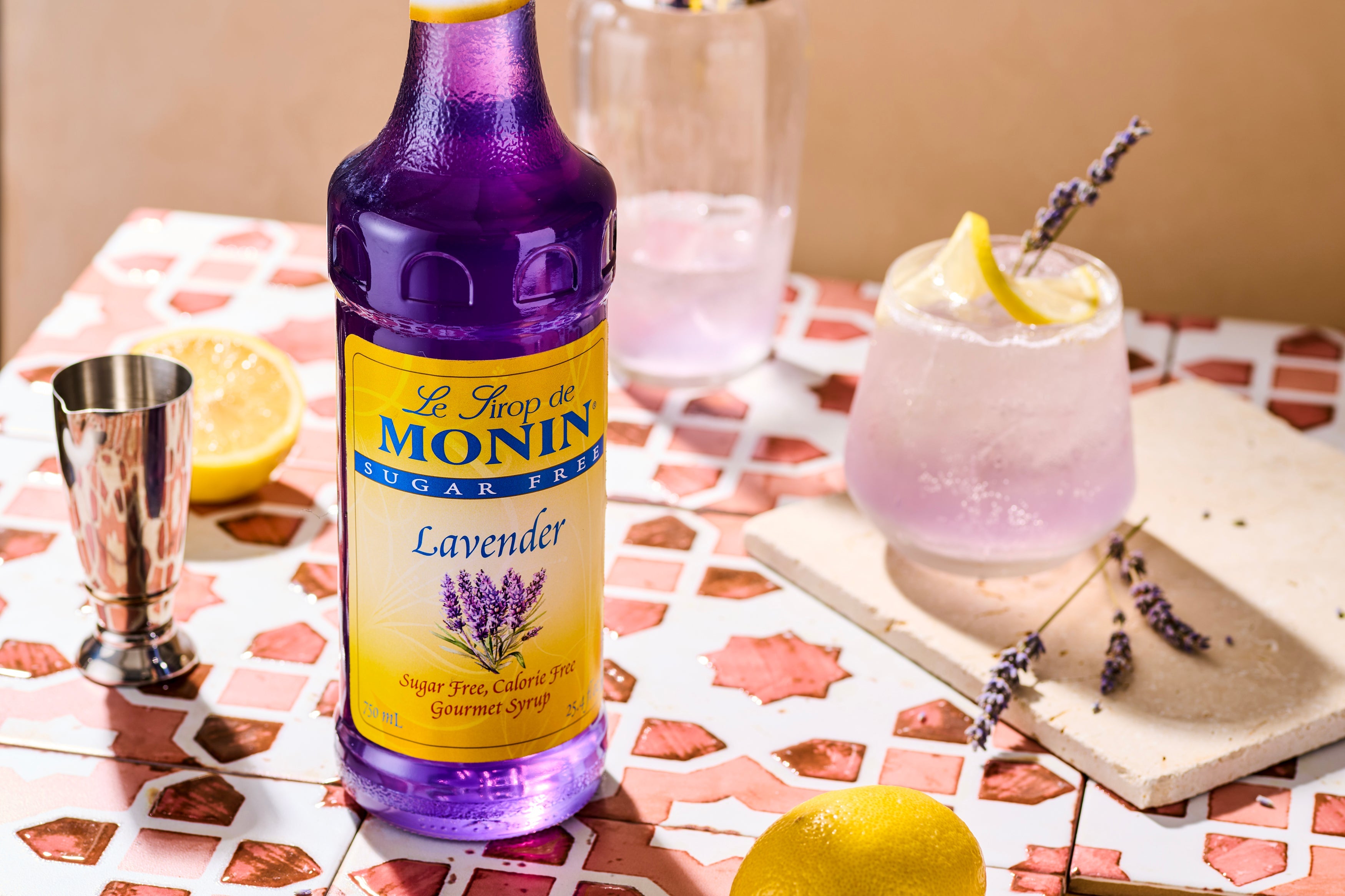 Monin Debuts Hydration Boost & Sugar Free Lavender Syrup