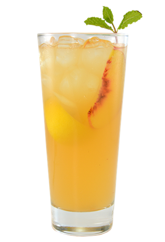 bourbon fizz de durazno