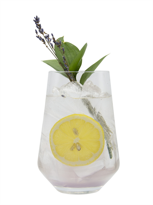 spritz de limoncello de lavanda