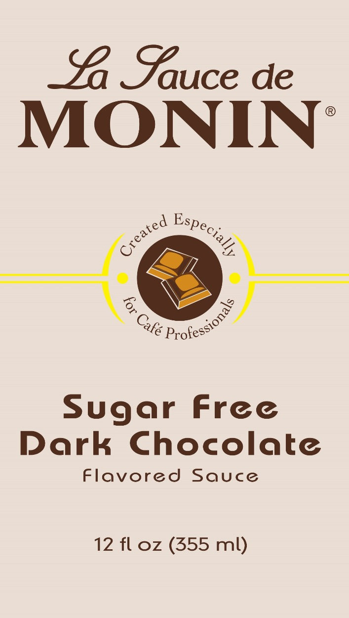 Salsa de Chocolate Oscuro Sin Azúcar (Dark Chocolate)