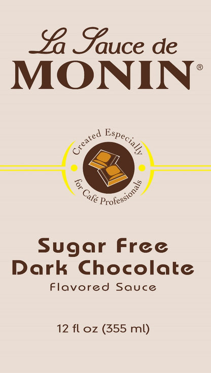 Salsa de Chocolate Oscuro Sin Azúcar (Dark Chocolate)