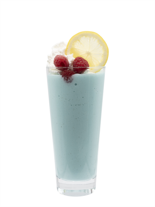Batido de Frambuesa Azul y Limón