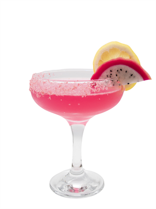 Lemon Drop de Dragon Fruit Rosa Sin Azúcar