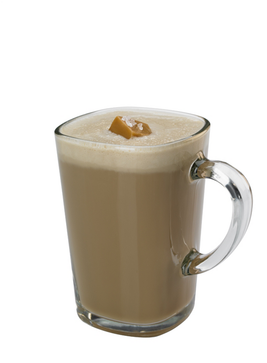 Latte de caramelo salado