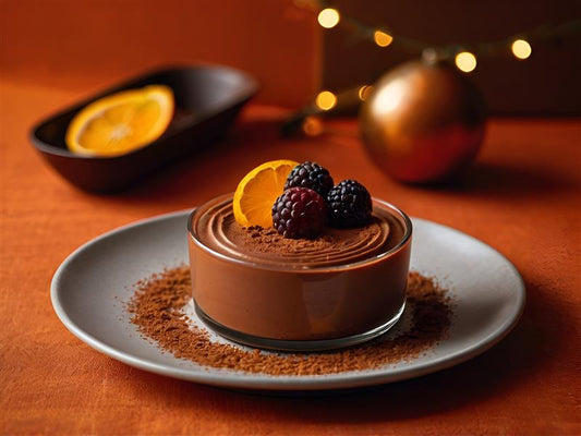 Blood Orange Chocolate Mousse