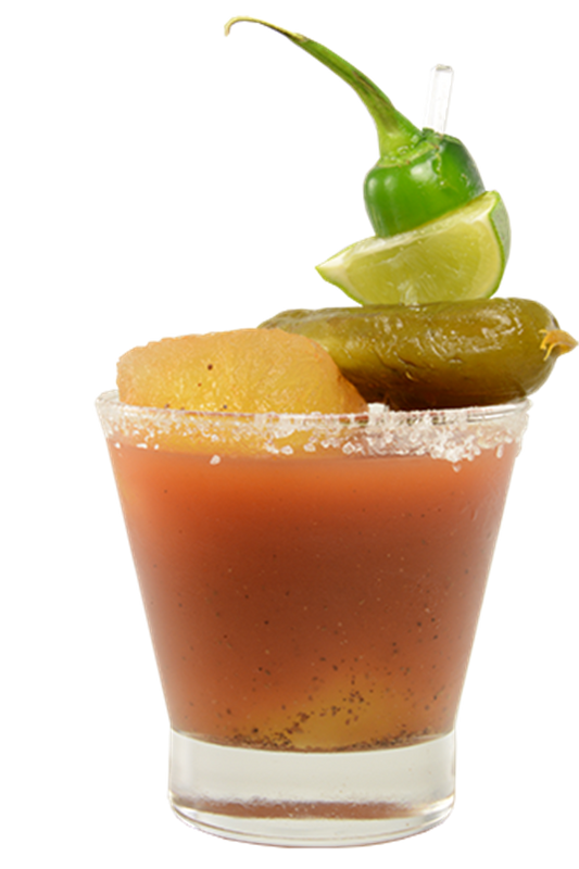 Bloody Mary de pepino en escabeche