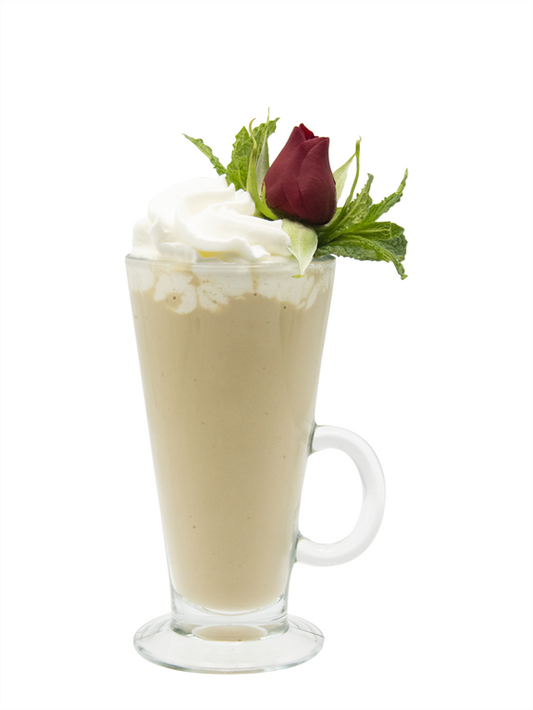 latte de crema de rosas