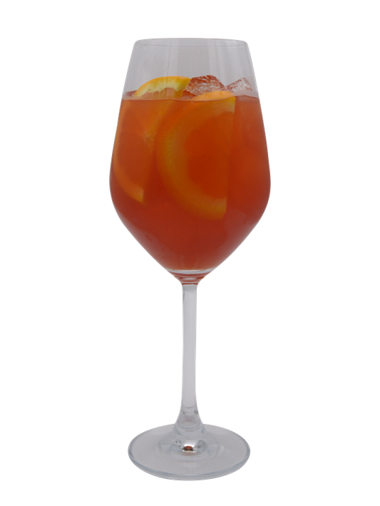 spritz de aperol de naranja sanguina