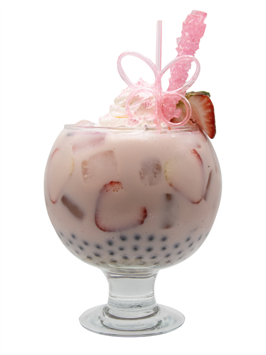 té boba de mega bayas rosadas