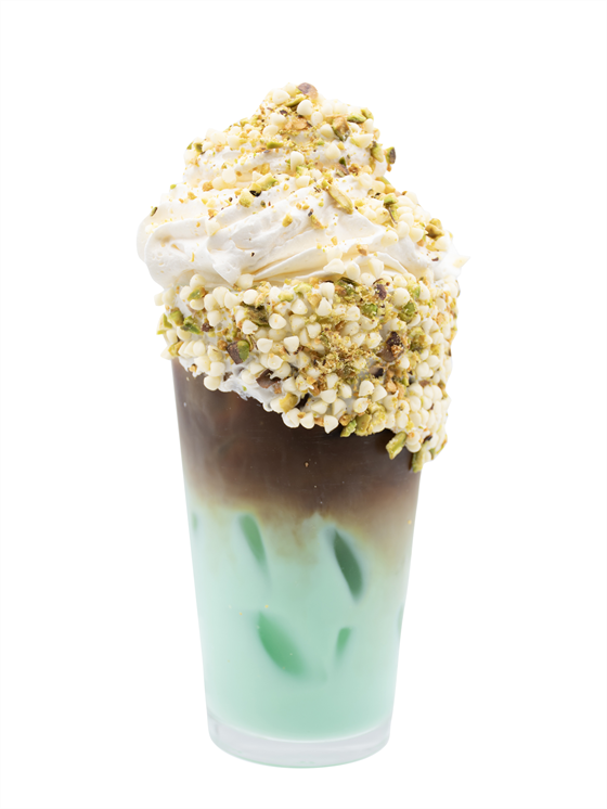 Moca Blanco de Menta y Pistacho - Monin LATAM