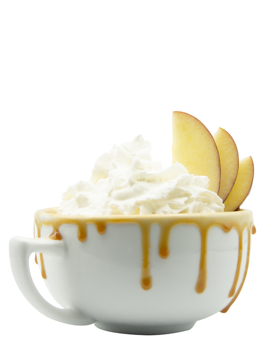 latte de manzana con caramelo salado