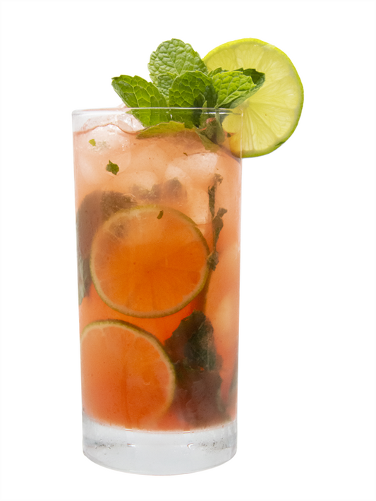 mojito de maracuyá rojo