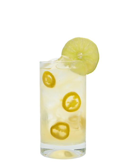 Limonada Tropical con Encurtido de Jalapeño