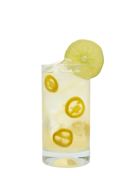 Limonada Tropical con Encurtido de Jalapeño