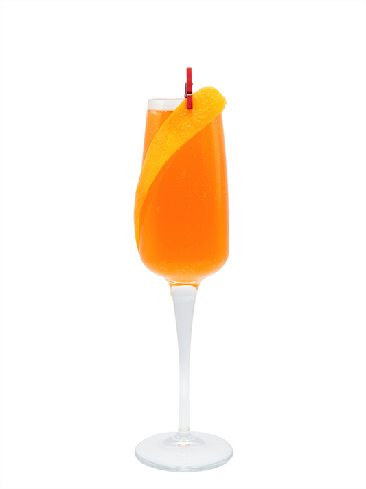 mocktail de spritz de naranja bama