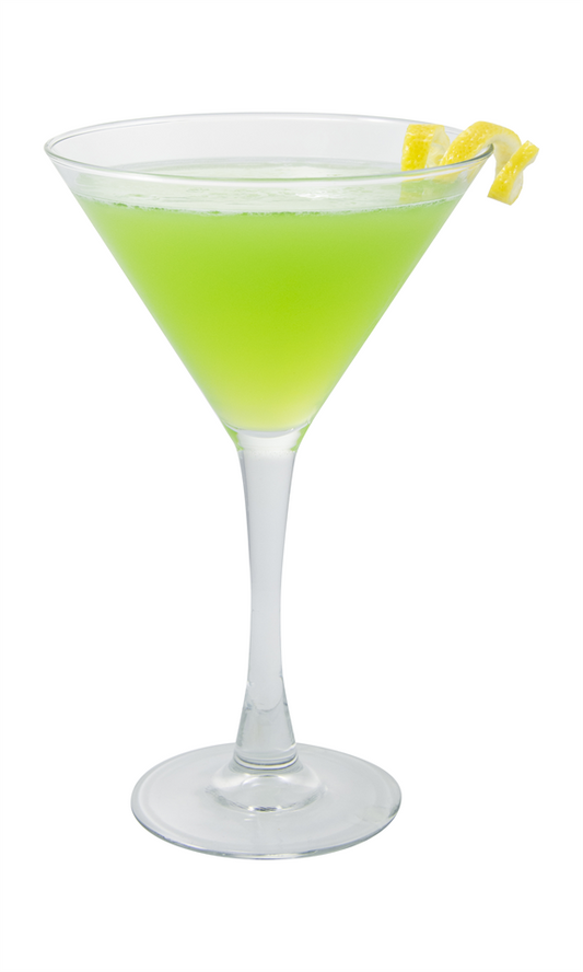 Martini de manzana verde