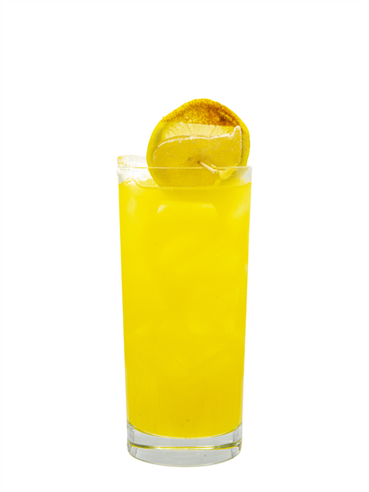 limonada de jengibre dorado