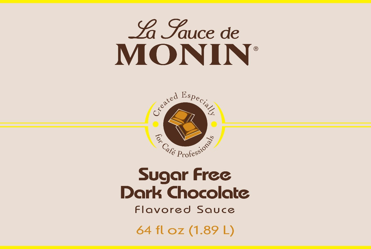 Salsa de Chocolate Oscuro Sin Azúcar (Dark Chocolate)