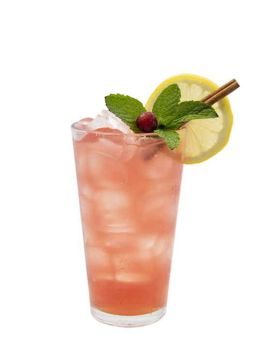 limonada de especias de arándano