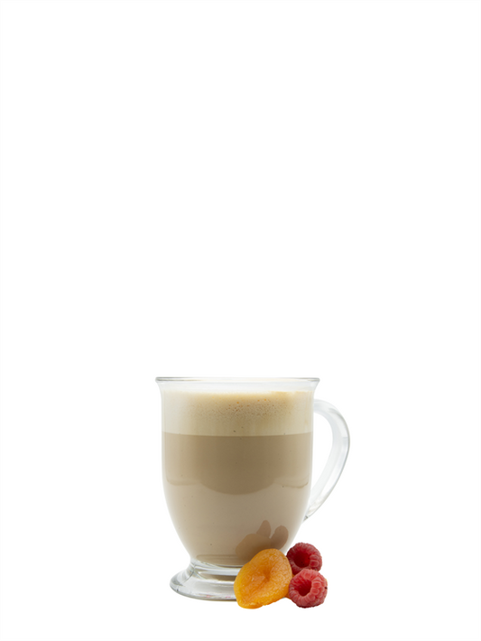 Latte de Frambuesa y Amaretto