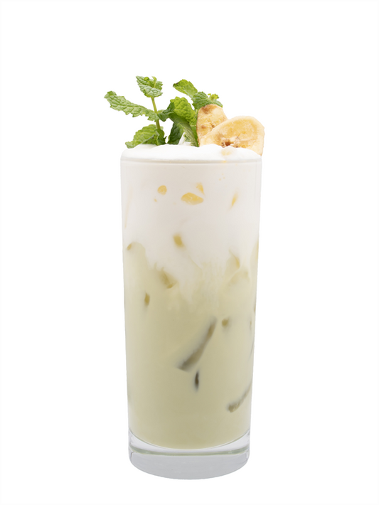 Matcha Helado de Banana