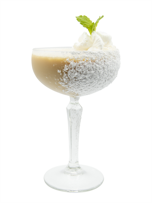 Mocktini espresso de menta irlandesa