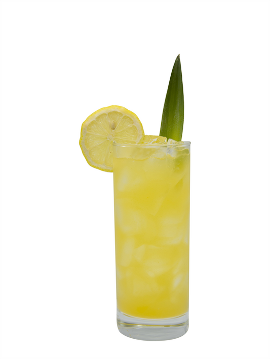 limonada de piña espumosa