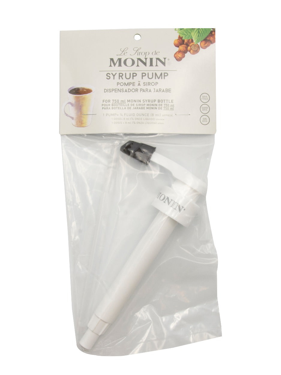 750 mL Glass Bottle Syrup Pump