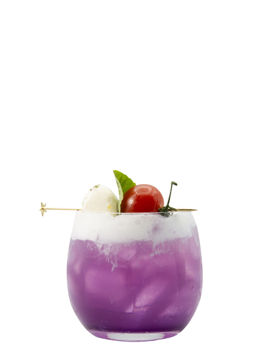 Shrub de Ube Caprese