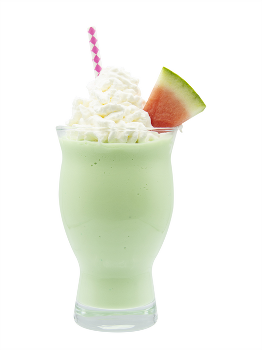 crema de coco y melón