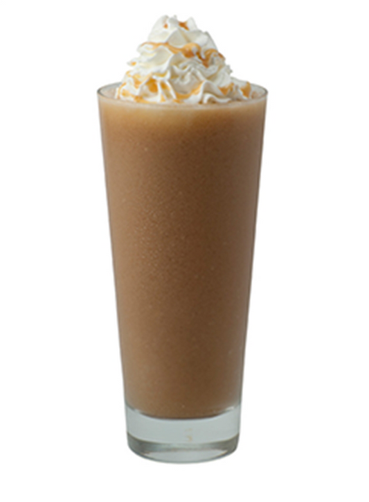 capuchino helado de caramelo