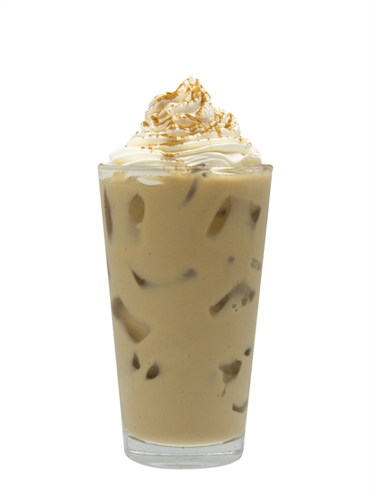 Latte Helado de Banana con Leche de Avena