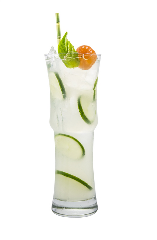 Refresco picante de pepino y limón