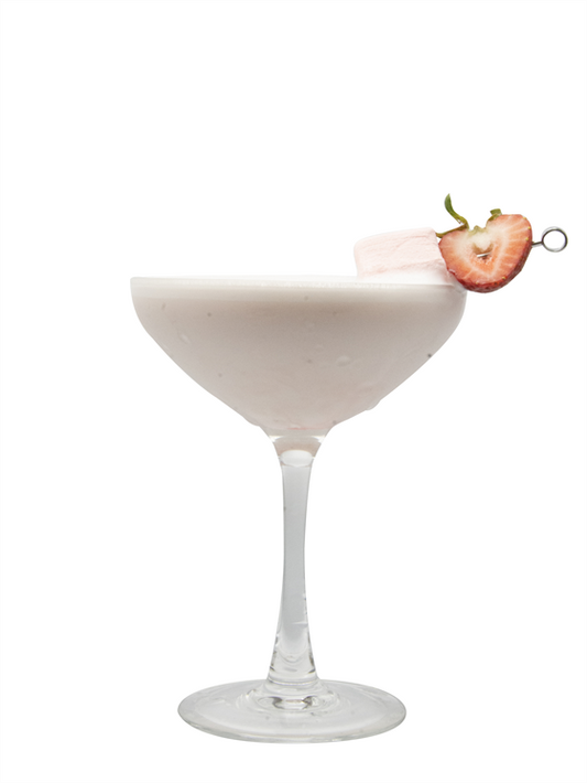 martini de malvavisco rosa