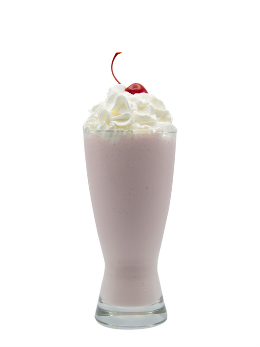 batido de granada y cereza