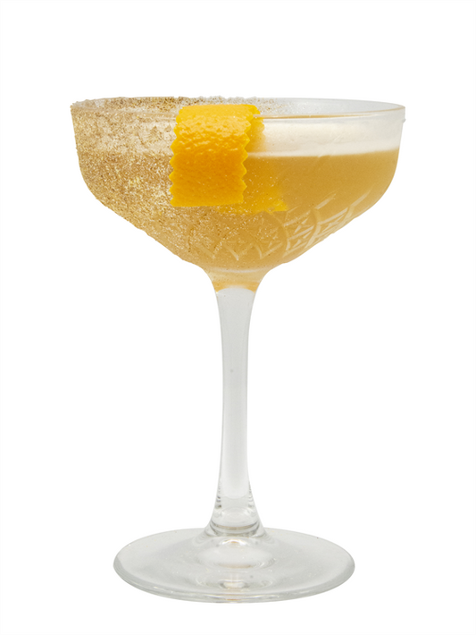 martini de polvo de oro con canela