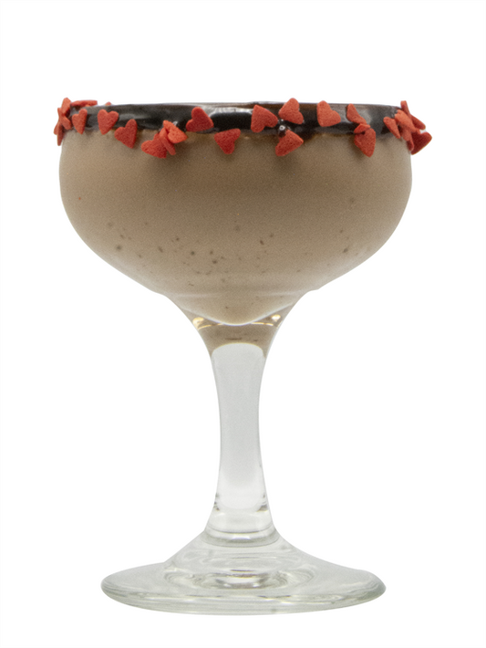 martini de fresa y chocolate