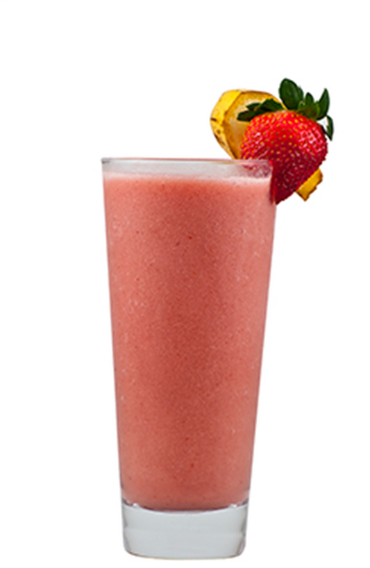 Smoothie de fresa y plátano