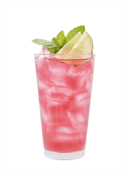 Limonada Espumante de Flor de Jamaica