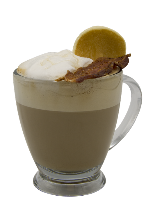 Latte de panqueque de maple