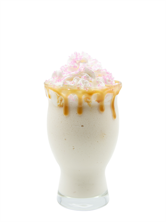 batido de dulce de rosa