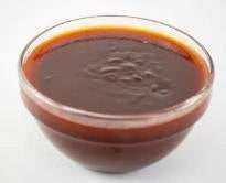 Salsa barbacoa de chocolate negro