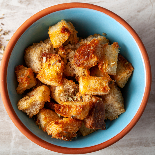 Basil Croutons