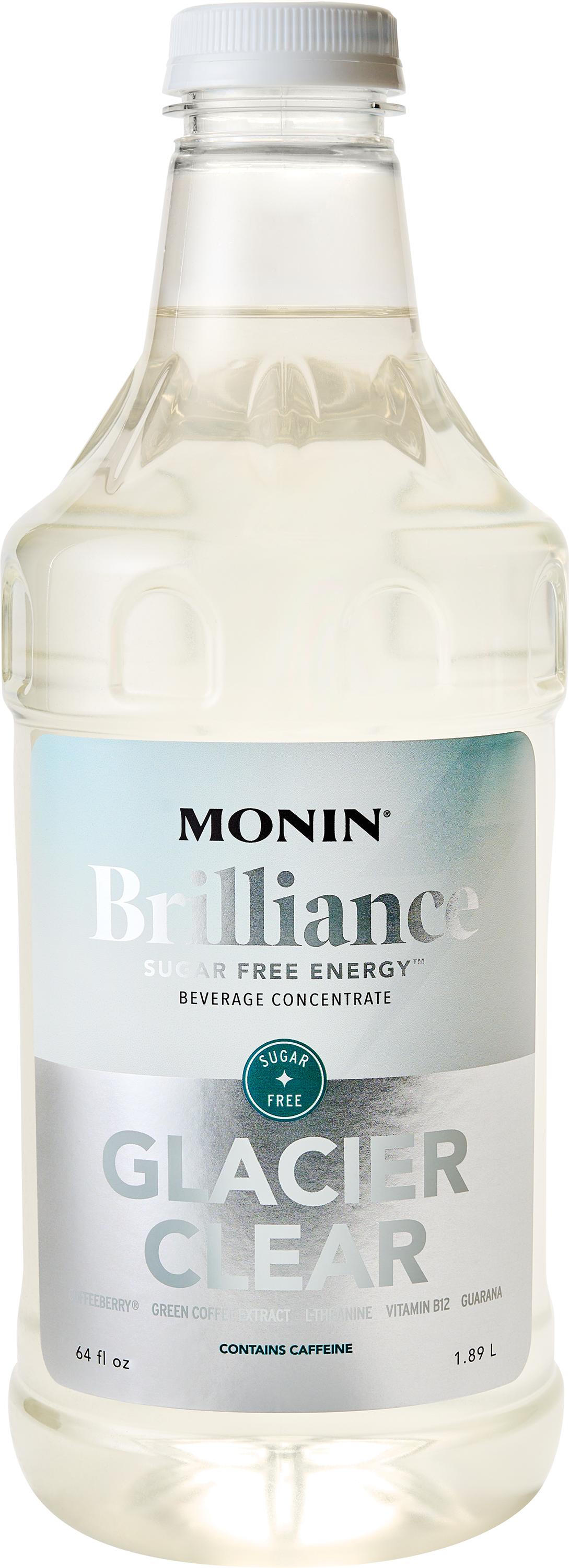 Glaciar Claro Brilliance Energy Sin Azúcar Monin