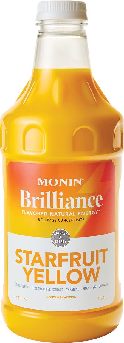 Starfruit Amarillo Brilliance Natural Energy Monin