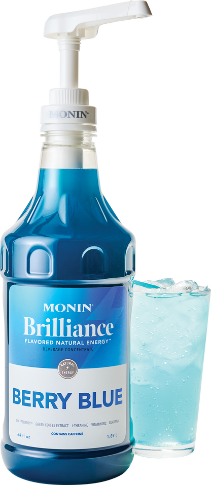 Berry Azul Brilliance Natural Energy Monin