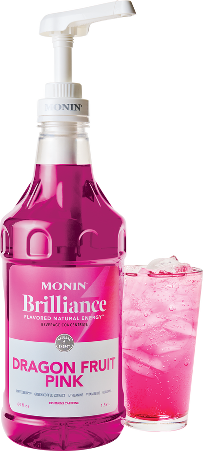 Dragon Fruit Rosa Brilliance Natural Energy Monin