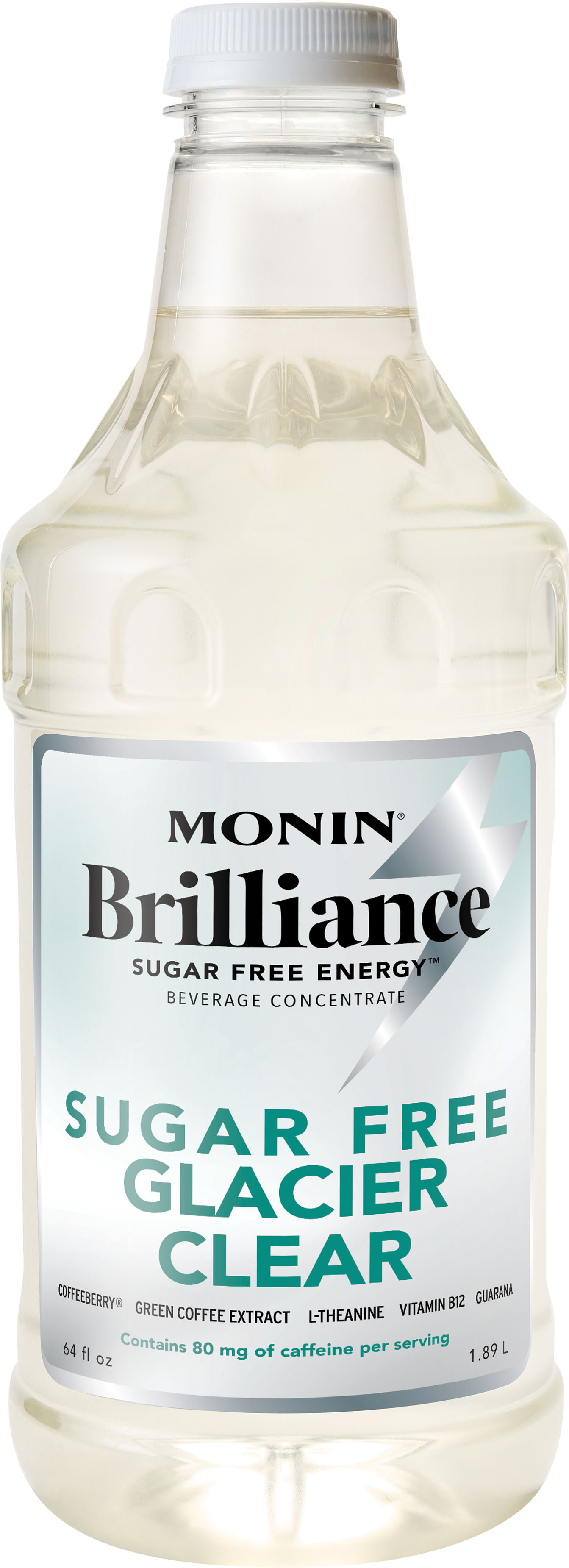 Glaciar Claro Brilliance Energy Sin Azúcar Monin
